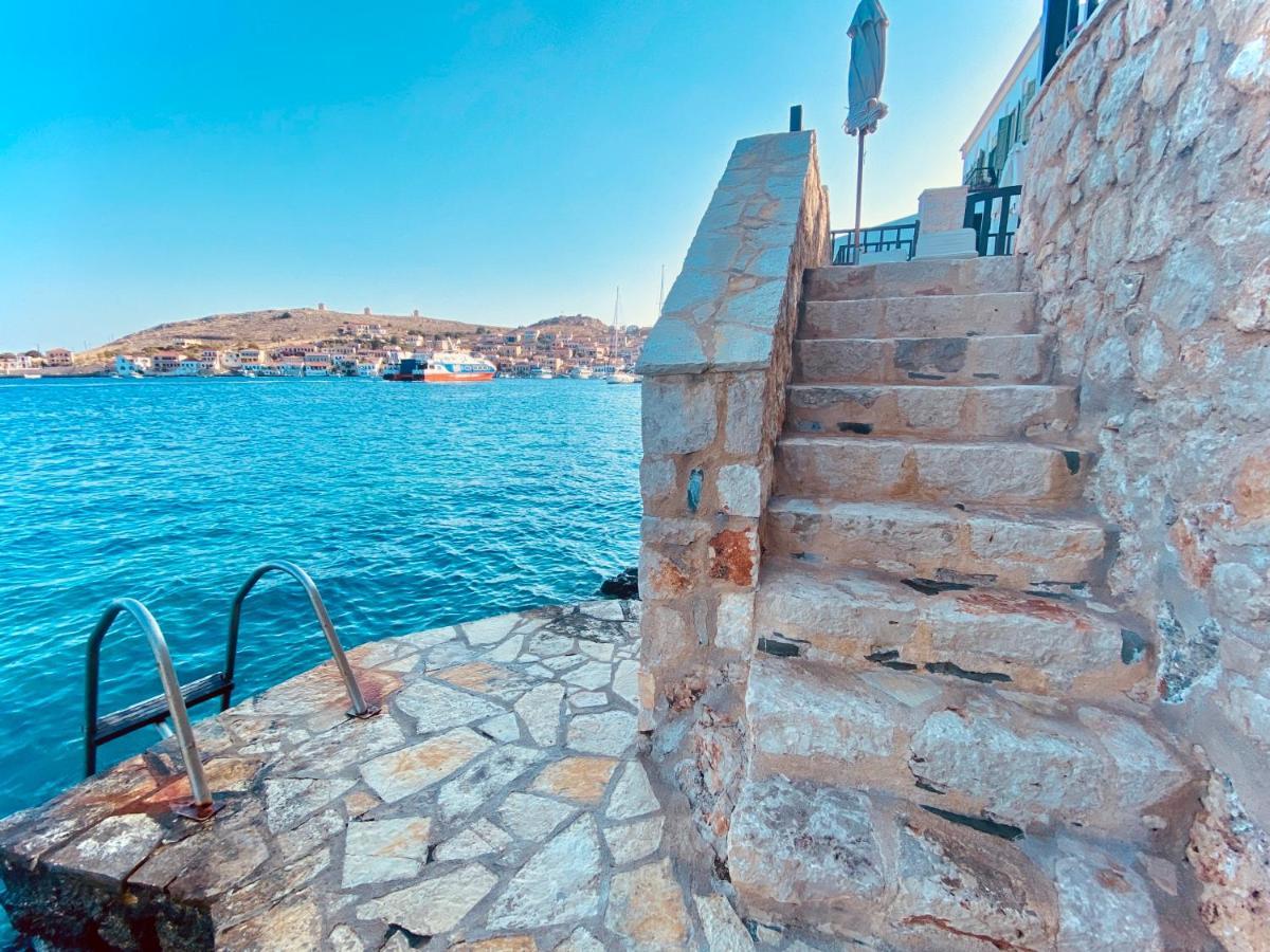 Villa Amalia Chalki Town Eksteriør billede