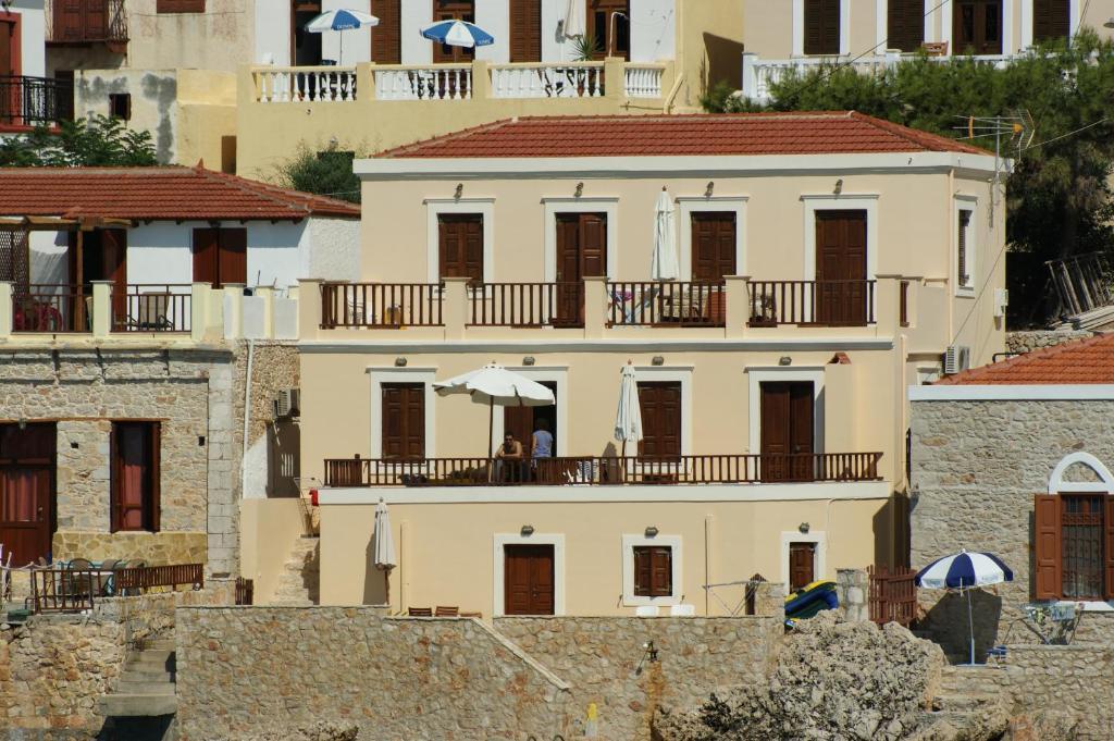 Villa Amalia Chalki Town Eksteriør billede